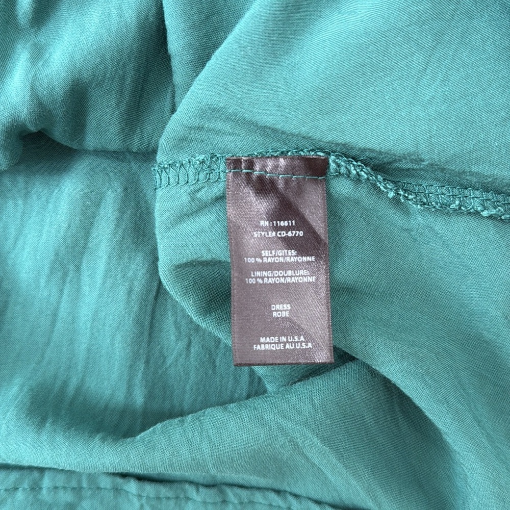 Anthropologie Amadi Rossi embossed ruffle shift dress - Picture 10 of 11